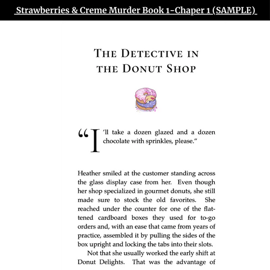 Strawberries and Creme Murder- Book 1