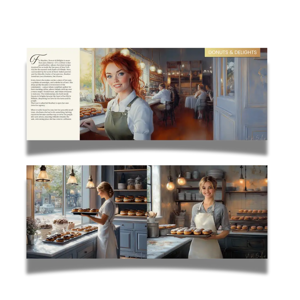 Special Offer-THE DONUT HOLE MURDER MYSTERY MEGA 15 BOOK BOX SET